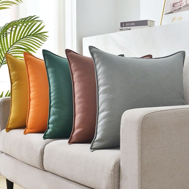 Cross-Border Tech Fabric Waterproof Cushion Cover for Sofas, Bay Windows, and Backrests